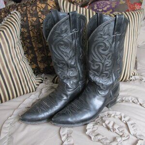 men's leather cowboy boots